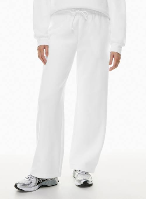 cozy fleece boyfriend basic wide sweatpant Product Image