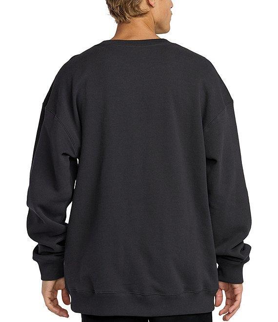Billabong Iconic Embossed Long Sleeve Fleece Sweatshirt Product Image