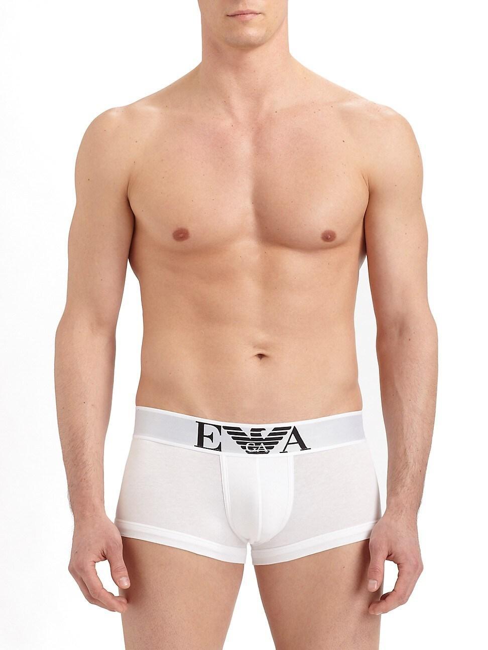 Emporio Armani Stretch Cotton Trunk Product Image
