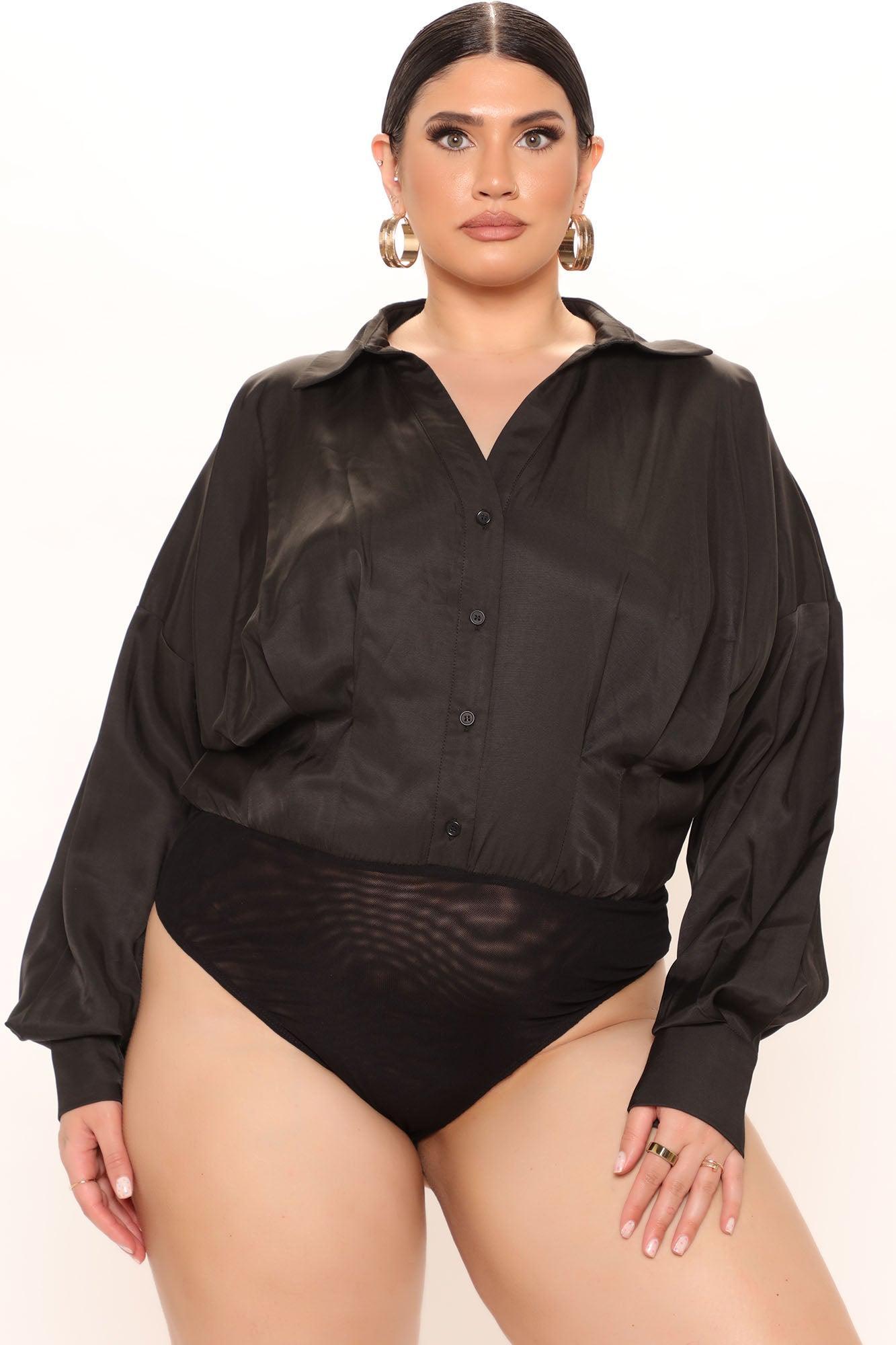 She Means Business Bodysuit - Black Product Image