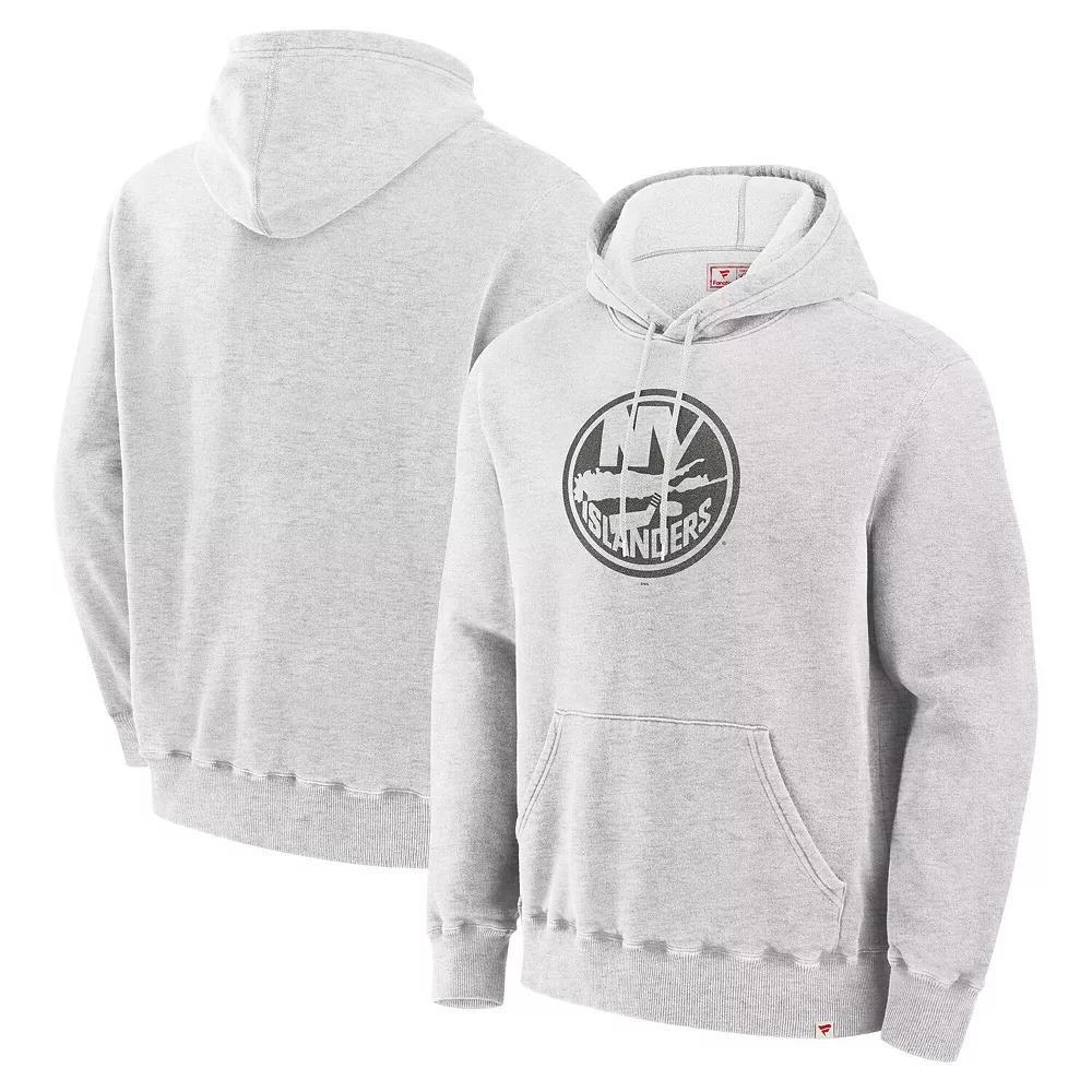 Mens Fanatics Cream New York Islanders Made in Canada Pullover Hoodie Product Image