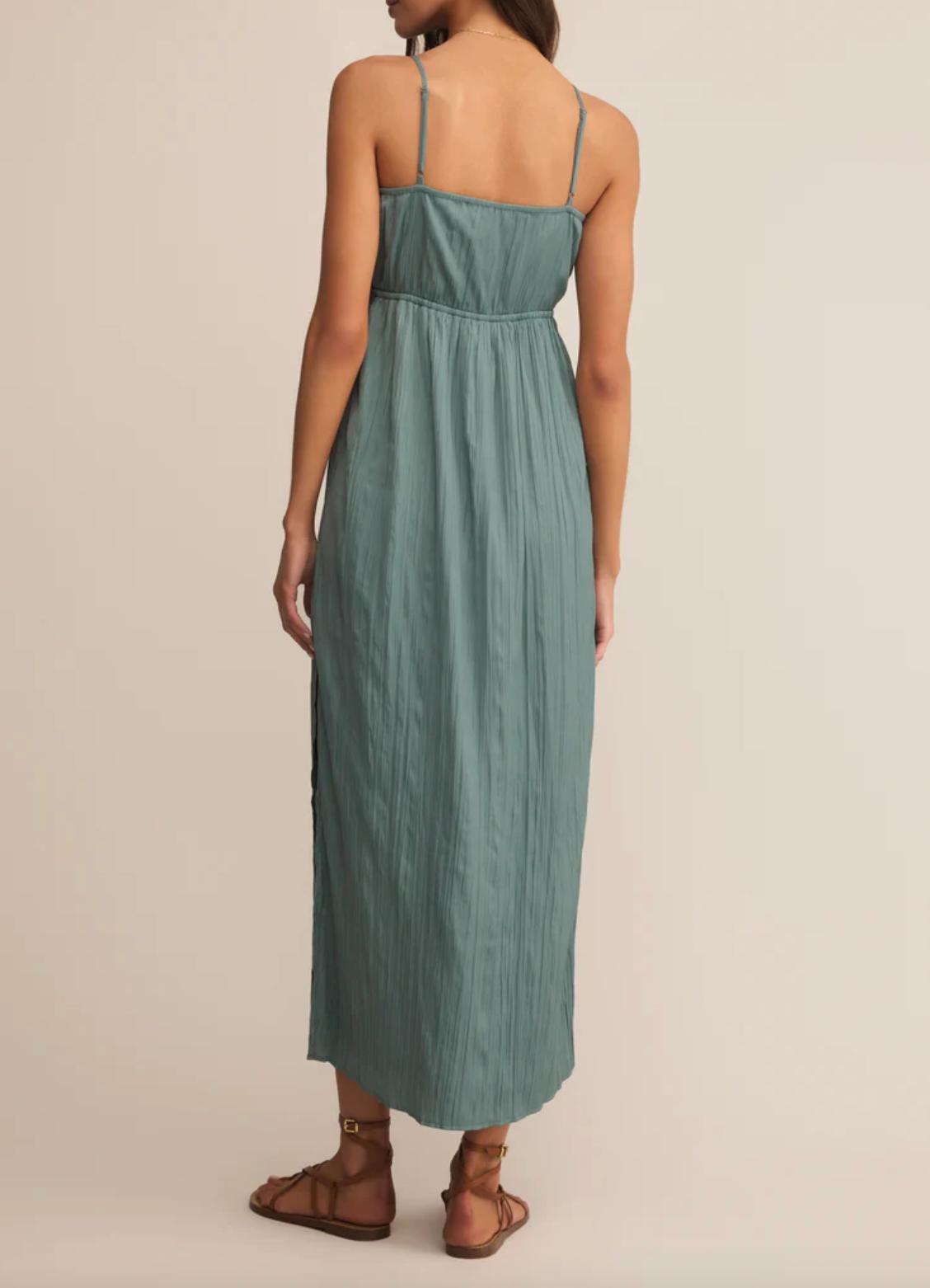 Manon Satin Maxi Dress Product Image