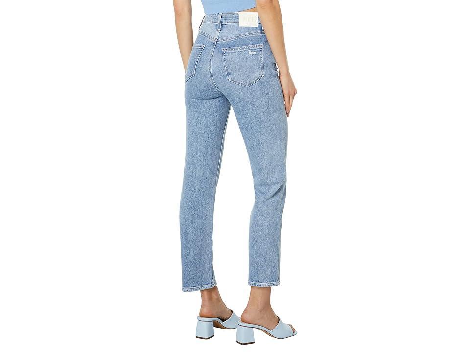 Paige Sarah Straight Ankle in Cherise Embellished (Cherise Embellished) Women's Jeans Product Image