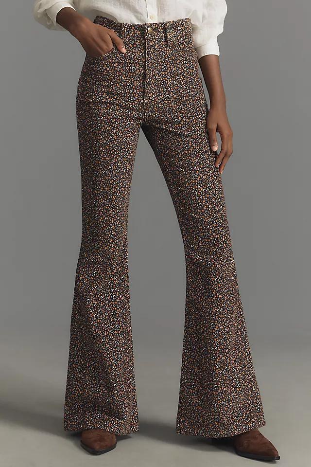 Lee Floral High-Rise Flare Jeans Product Image