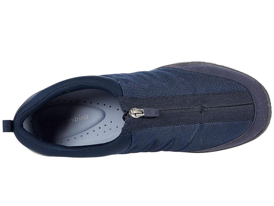 Easy Spirit Bestrong Women's Center Zip Sneakers, Size: 12, Dress Blue Product Image