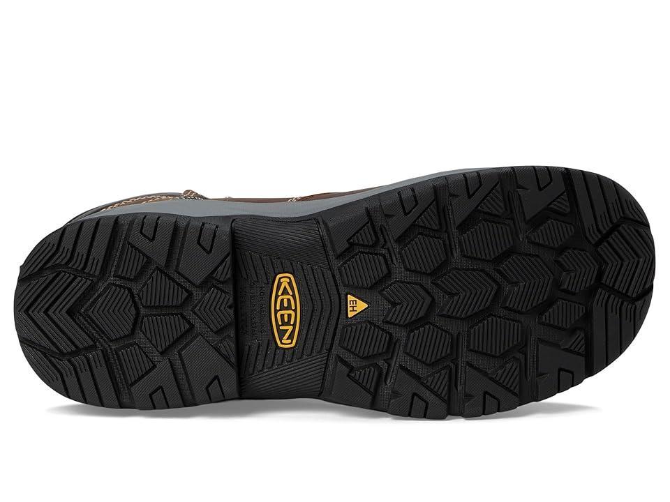 KEEN Utility Evanston 8 Soft Toe Waterproof Insulated 600G (Bison/Black) Men's Work Boots Product Image