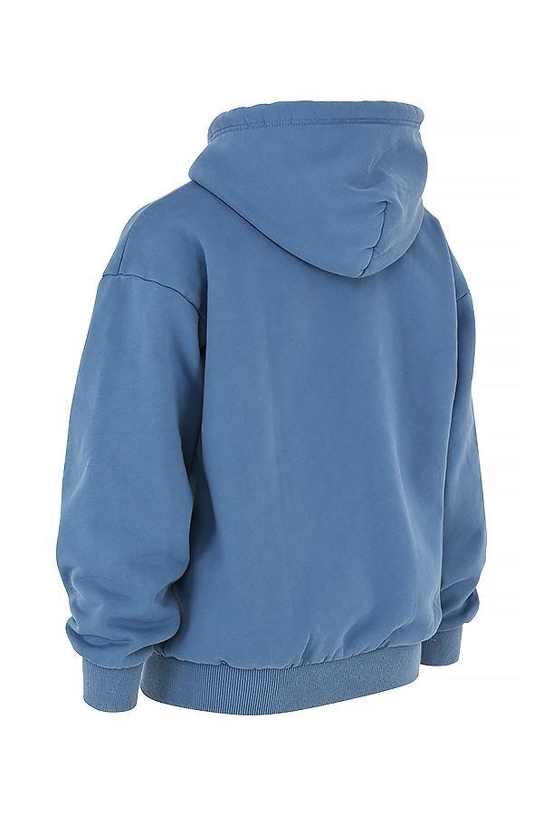 Storm Azure Zip Through Hoodie Product Image