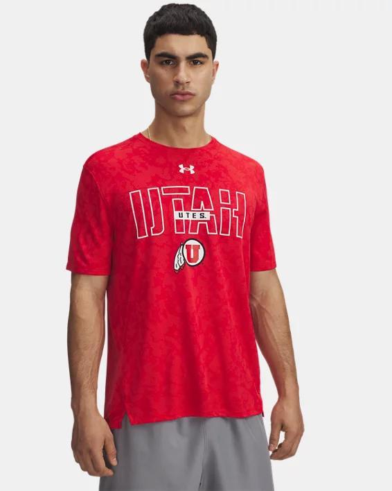 UA Tech Vent Geode Collegiate Mens Short Sleeve Product Image