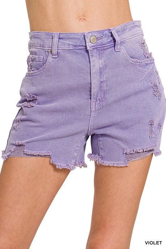 MAKE OR BREAK DENIM SHORTS *FS Product Image