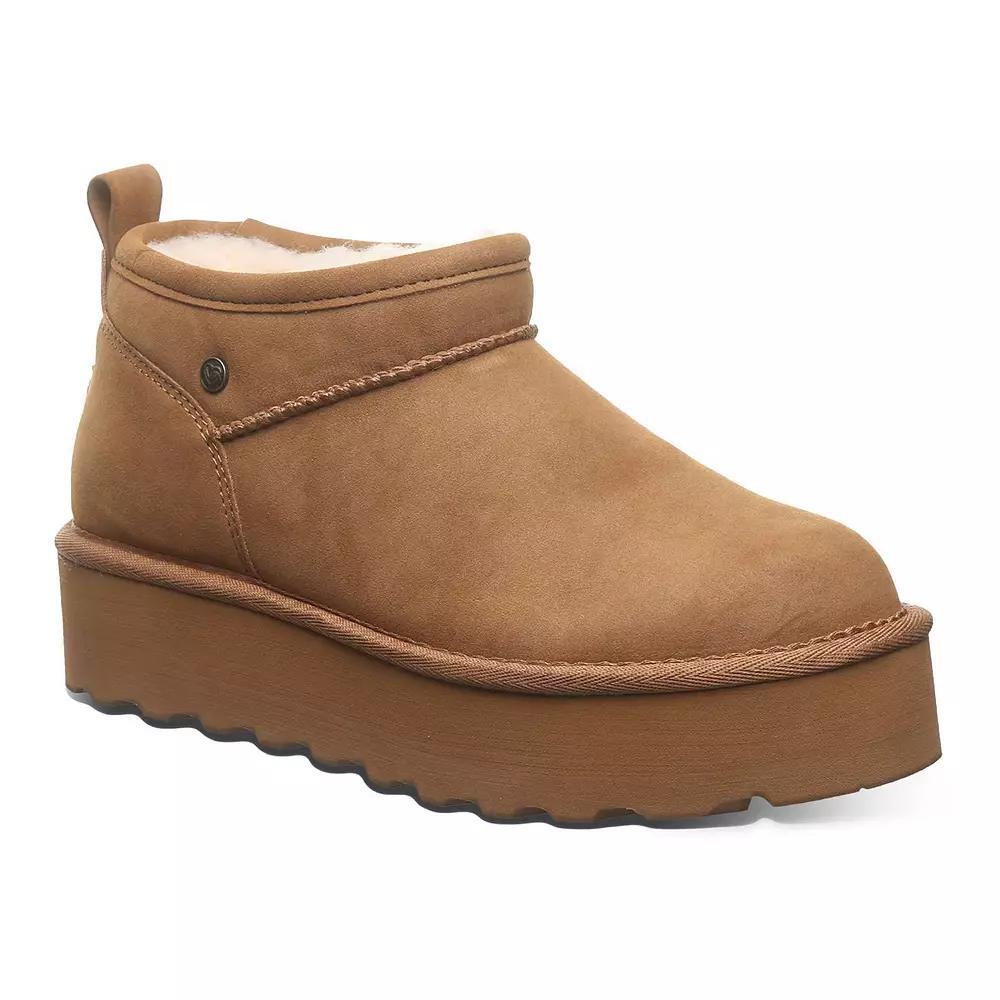 Bearpaw Retro Super Shorty Faux Suede Womens Boots Product Image