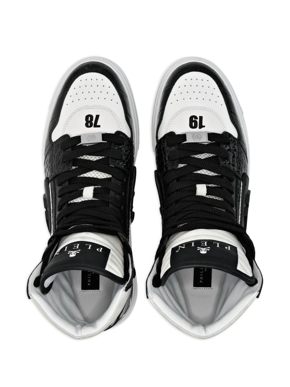 Hexagon high-top sneakers Product Image