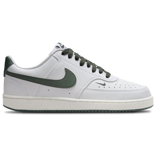 Nike Court Vision Next Nature Women's Low-Top Shoes, Size: 6.5, White Vintage Green Product Image