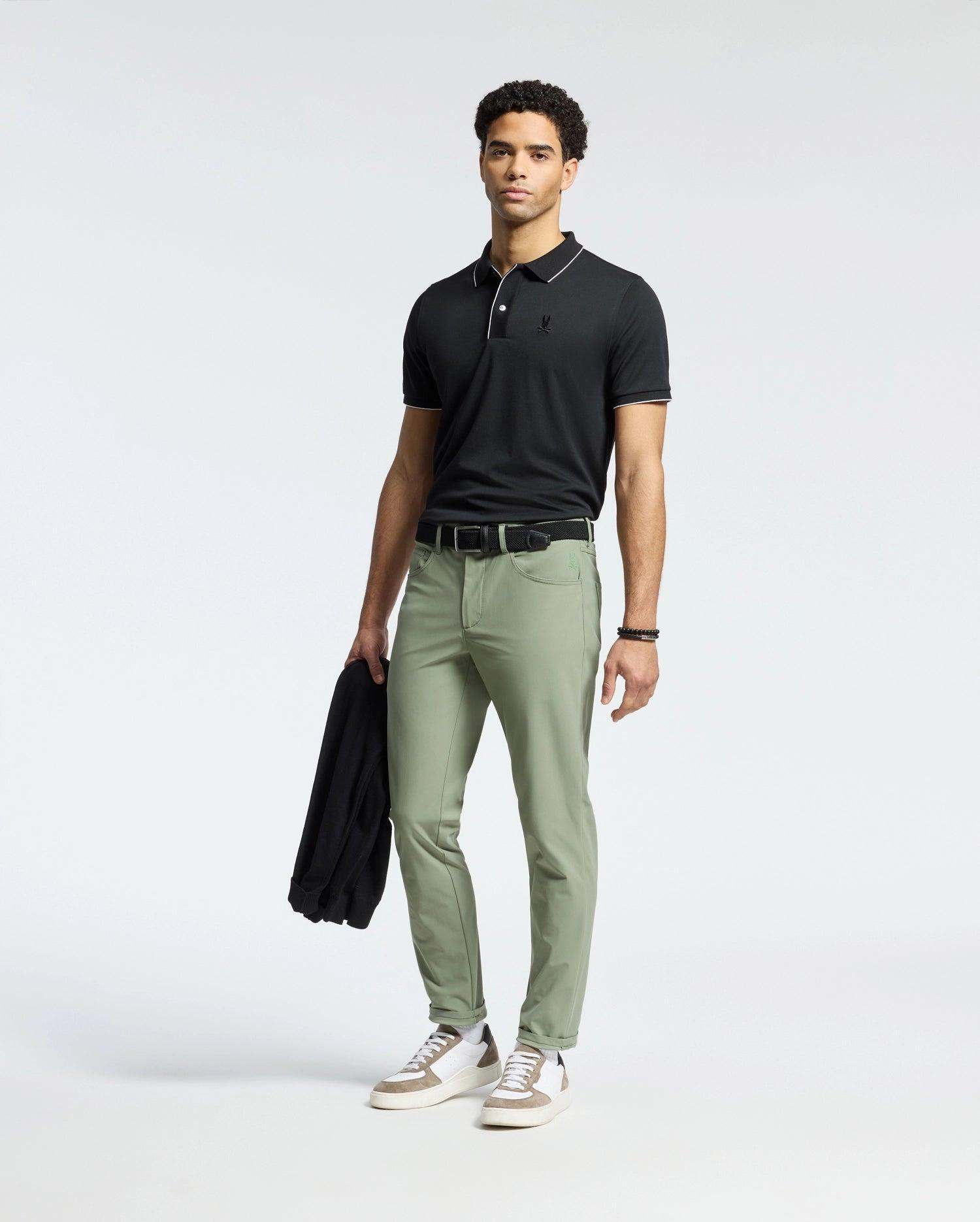MENS BRYCE PERFORMANCE PIQUE POLO SHIRT - B6K486F200 Product Image