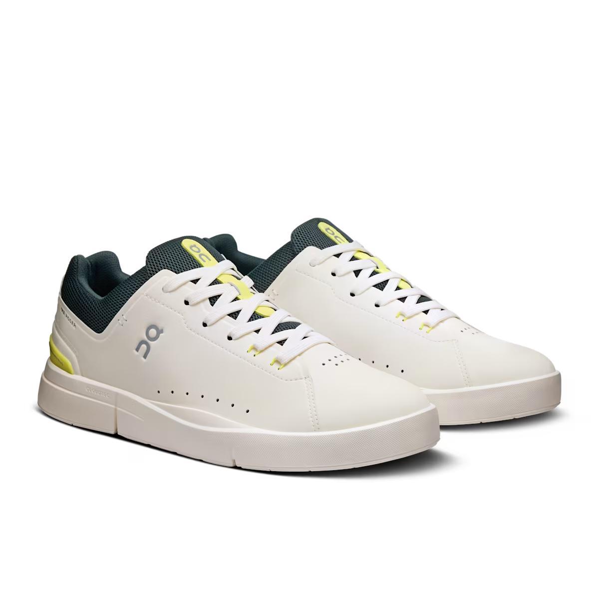 On Running Mens The Roger Advantage - Ivory Evergreen Product Image