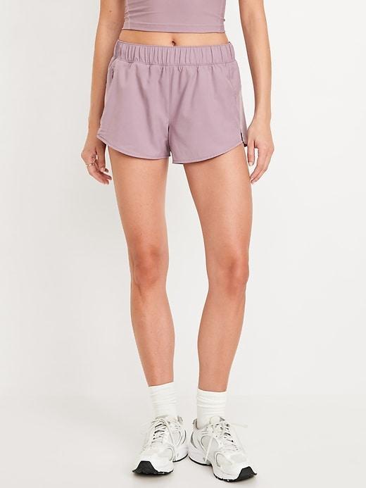 Mid-Rise StretchTech Run Shorts -- 3-inch inseam Product Image