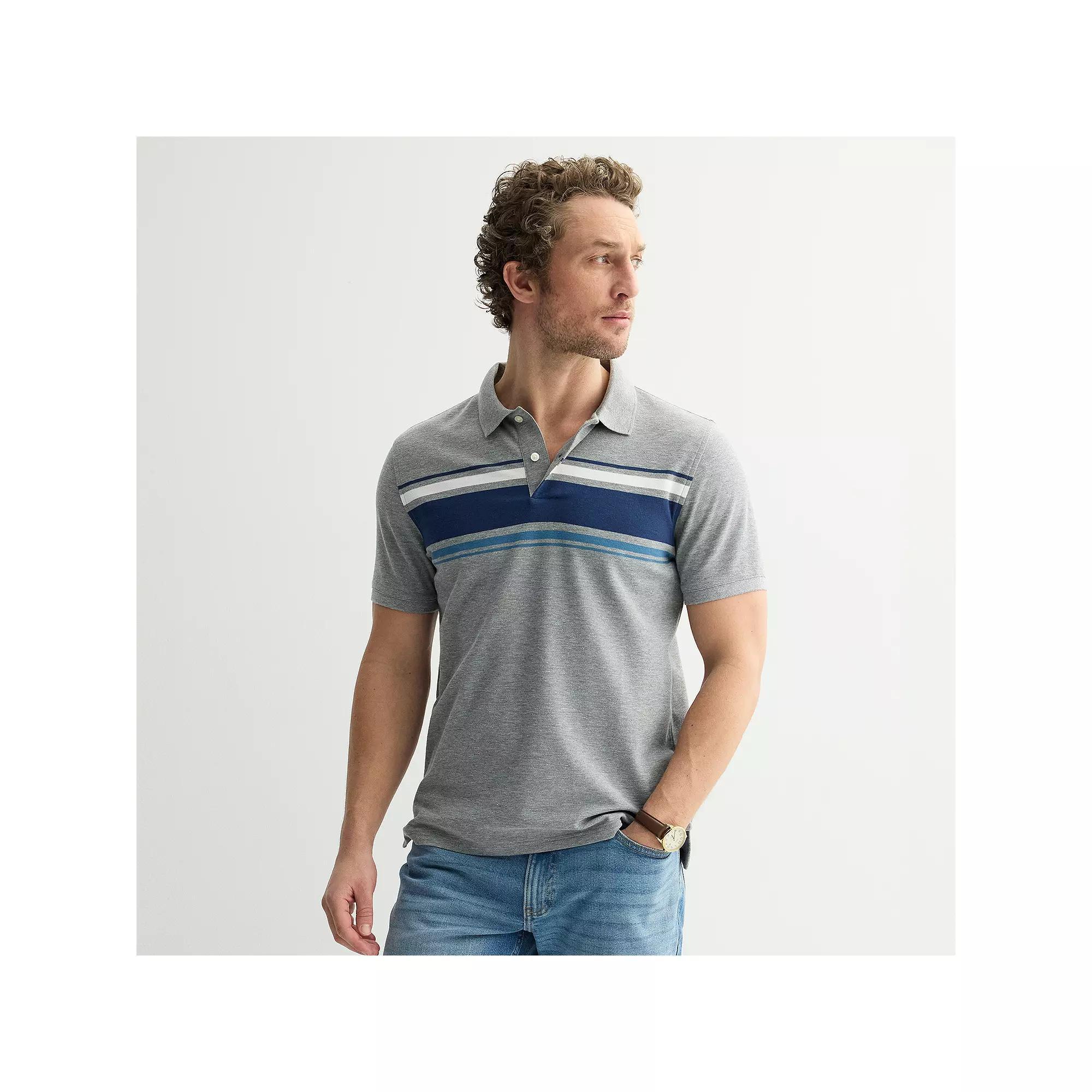 Mens Sonoma Goods For Life Short Sleeve Pique Polo Product Image