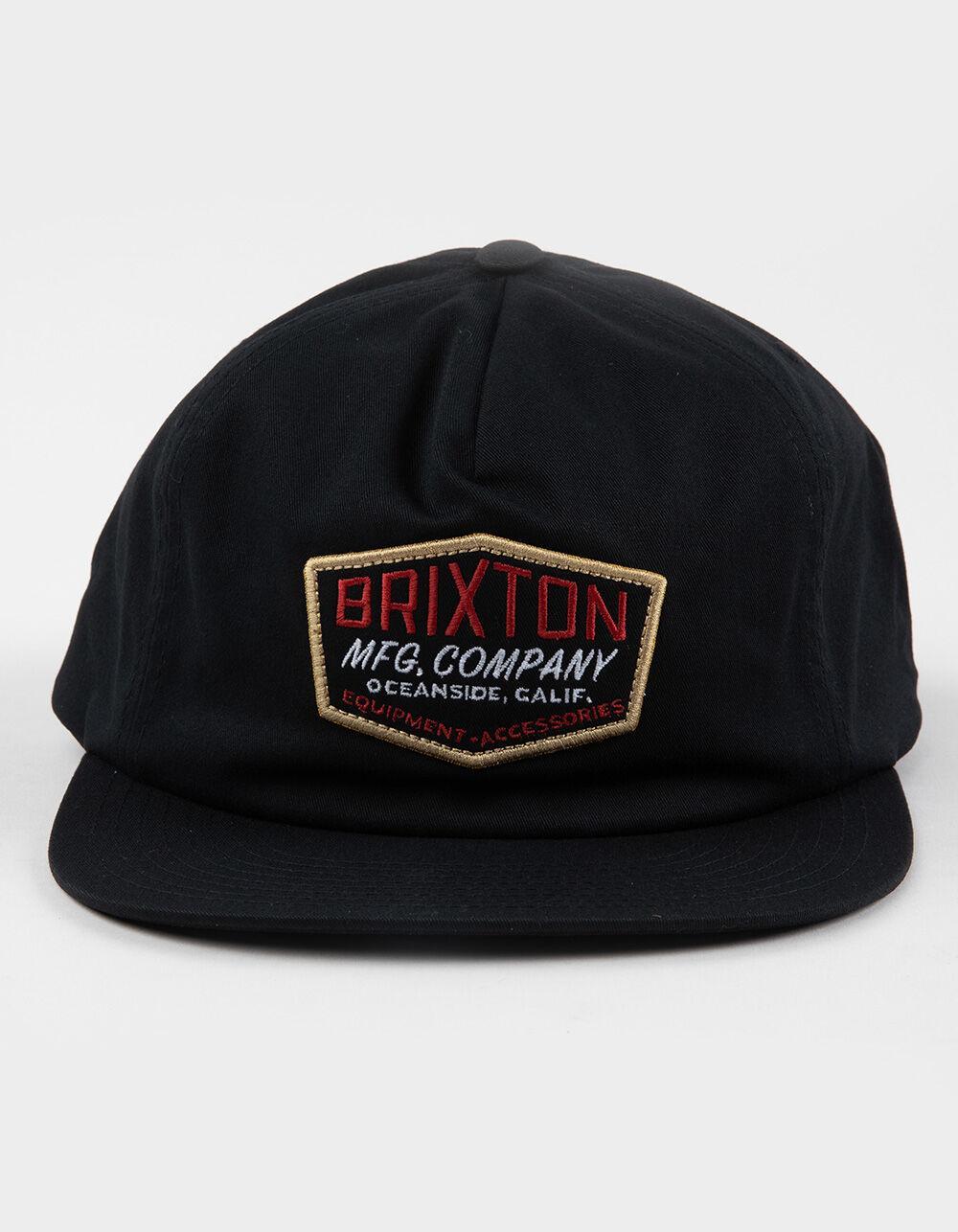 BRIXTON Coleson Snapback Hat - BLACK COMBO Product Image