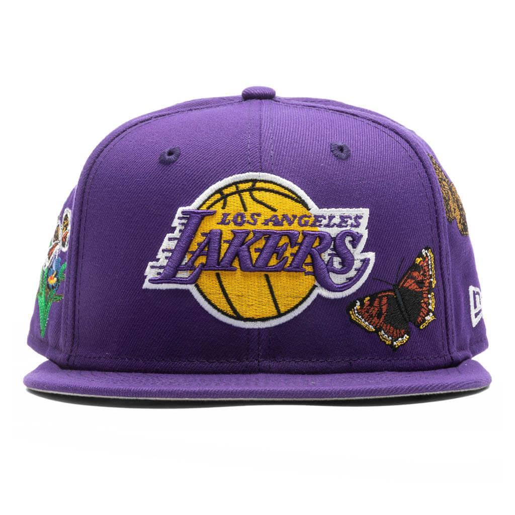 New Era x NBA x FELT 59FIFTY Fitted - Los Angeles Lakers Male Product Image