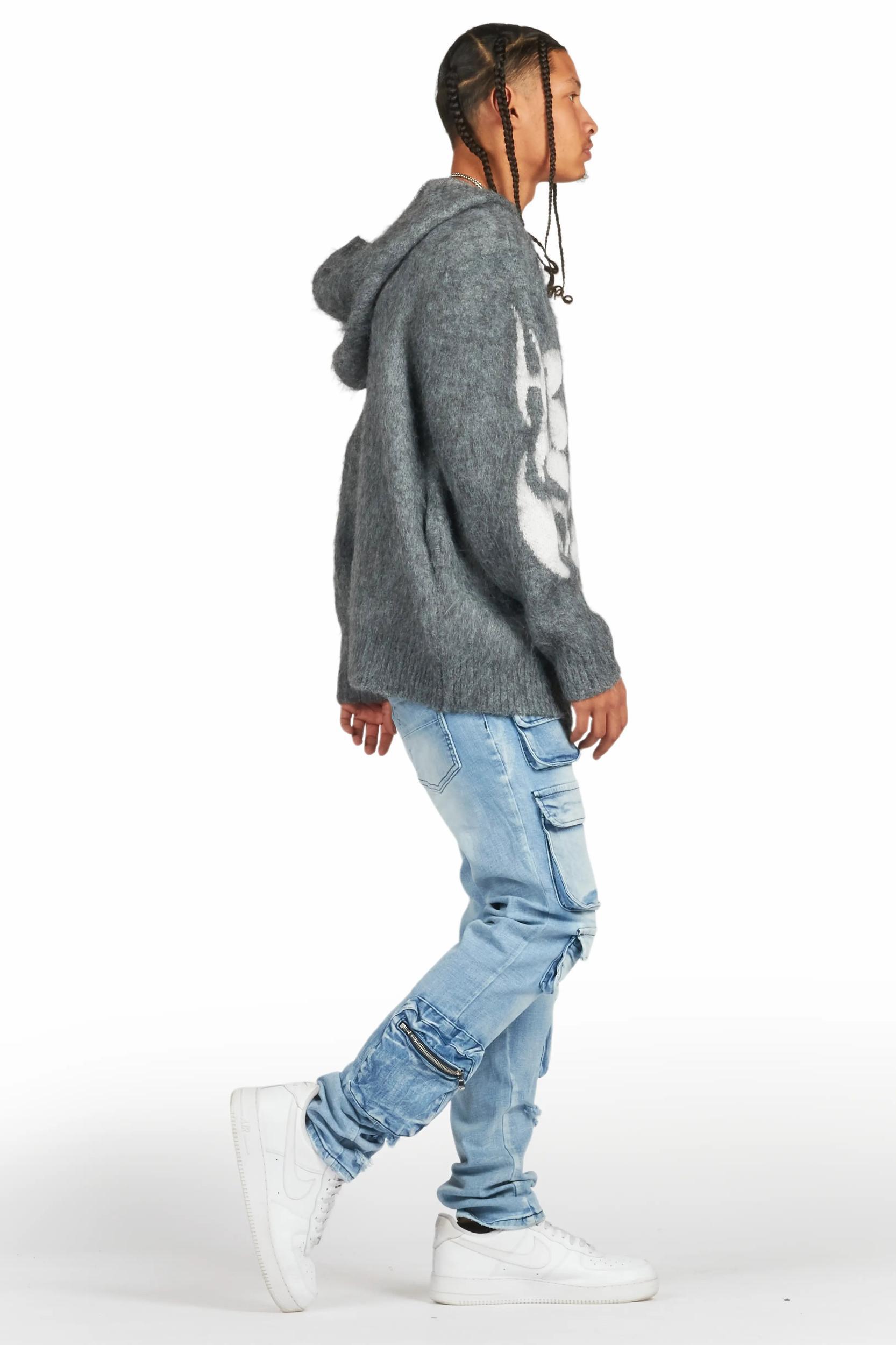 Korol Blue Skinny Fit Jean Male Product Image