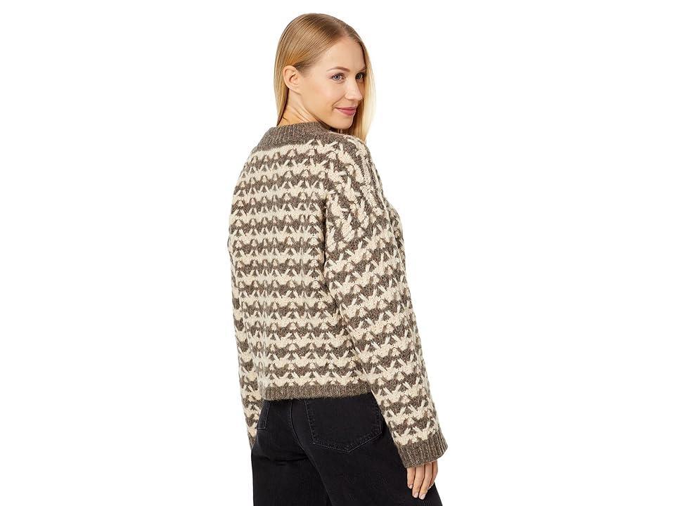 Madewell Aldridge Crop Pullover Sweater (Heather Otter) Women's Sweater Product Image