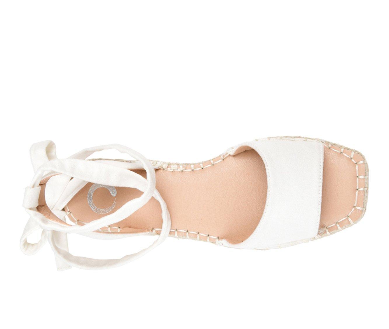 Women's Journee Collection Emelie Espadrille Tie-Up Sandals Product Image