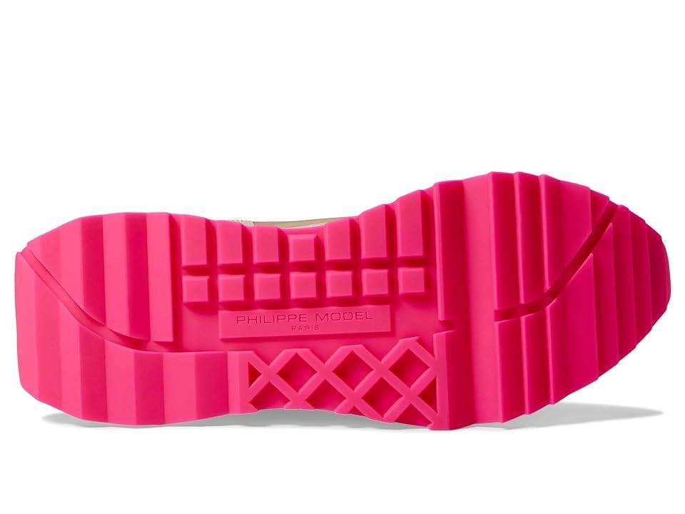 Philippe Model La Rue Sneaker (Mondial Neon Fuchsia) Women's Shoes Product Image