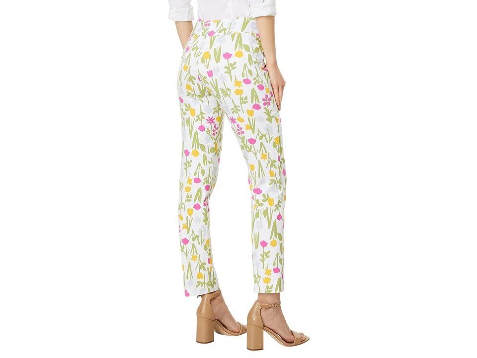 DKNY Long Sleeve Linen One-Button Jacket (Frosting ) Women's Clothing Product Image