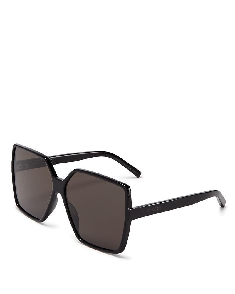 Saint Laurent Betty Oversized Square Sunglasses, 63mm Product Image