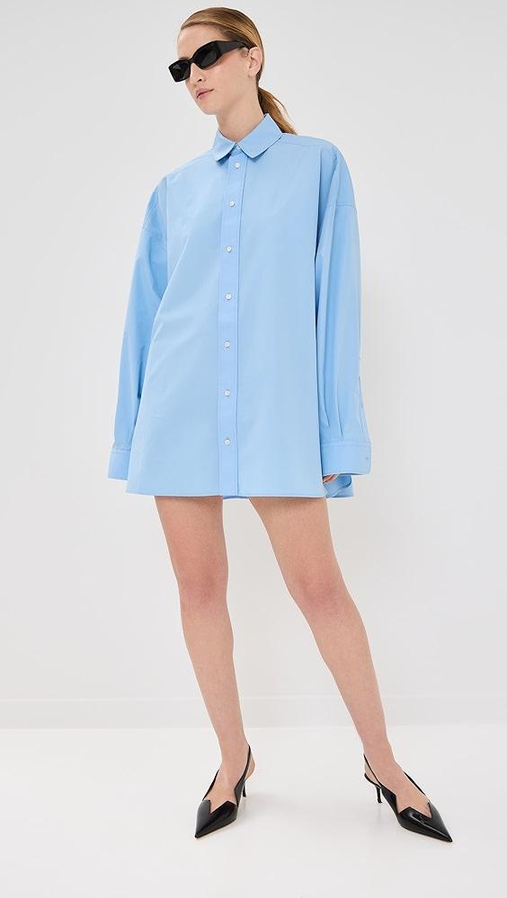 WARDROBE.NYC Oversize Shirt Mini Dress | Shopbop Product Image