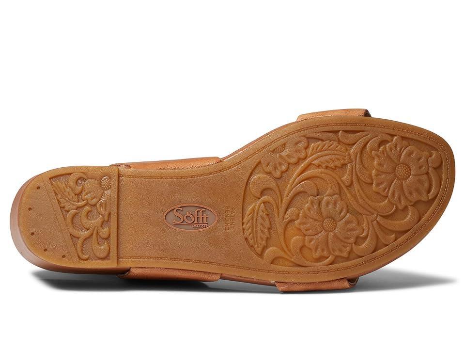 Sofft Vaya Leather Wedge Sandals Product Image