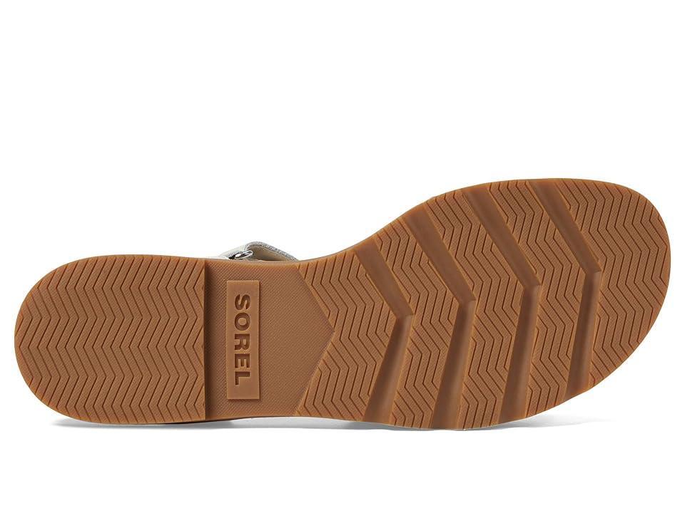 SOREL Ella III Ankle Strap (Honest Beige/Honey White) Women's Shoes Product Image