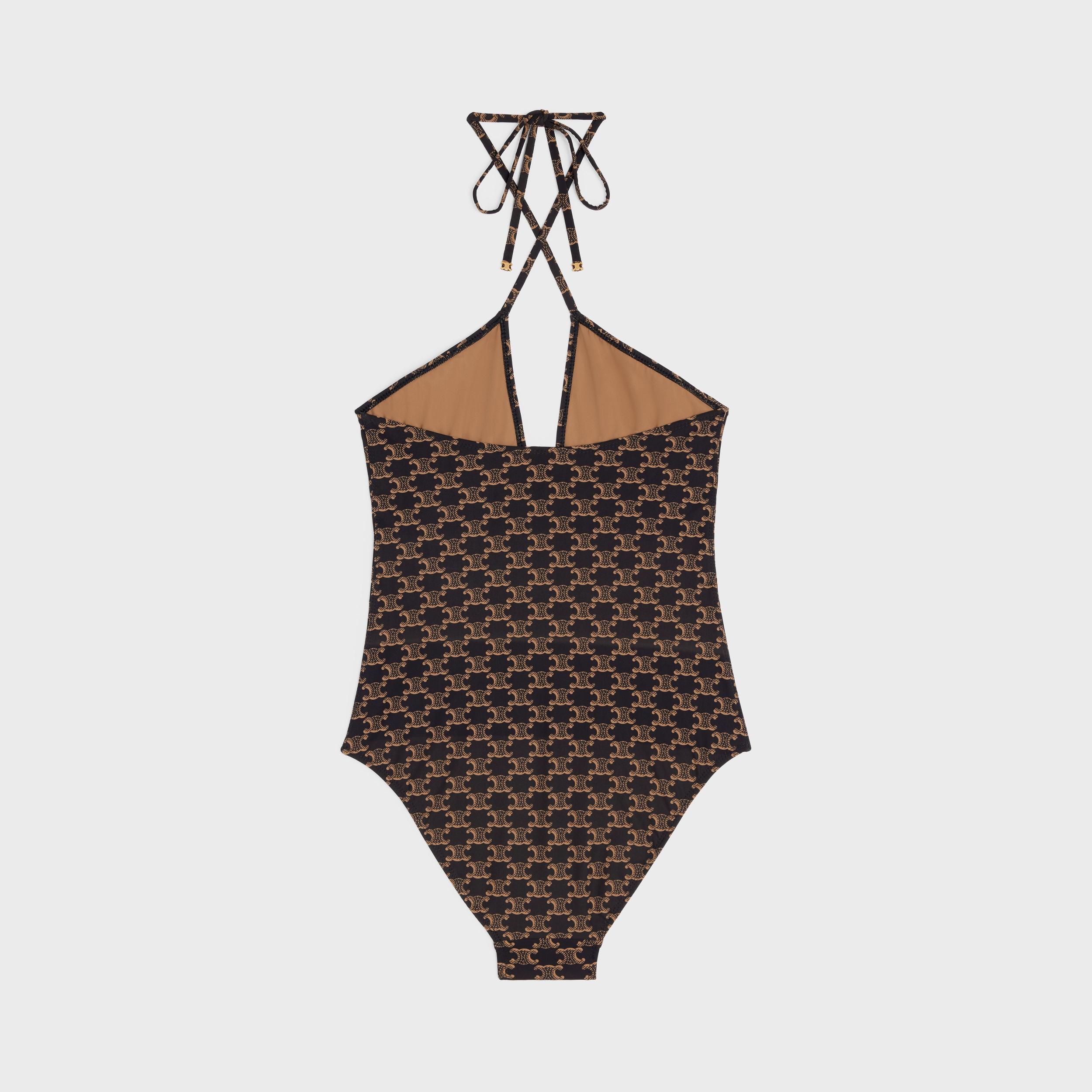 SWIMSUIT IN MONOGRAM JERSEY Product Image