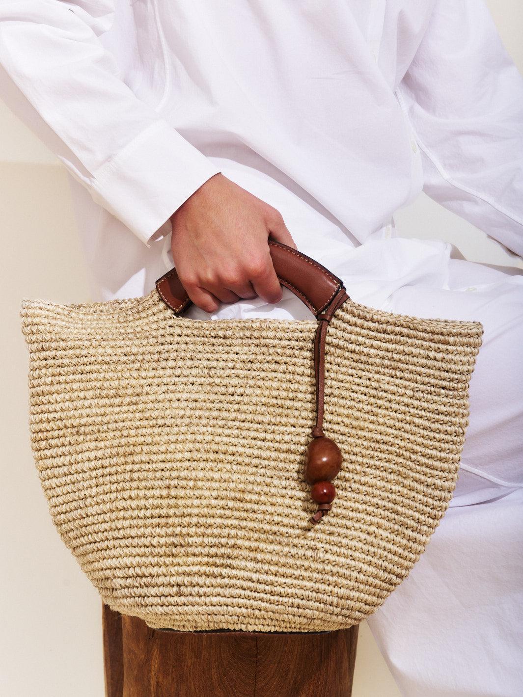 The Large Woven Shopper Product Image
