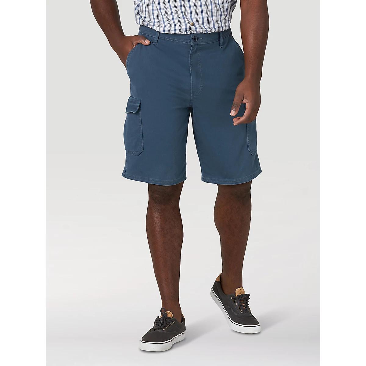Men's Flex Twill Cargo Short in Midnight Navy Product Image