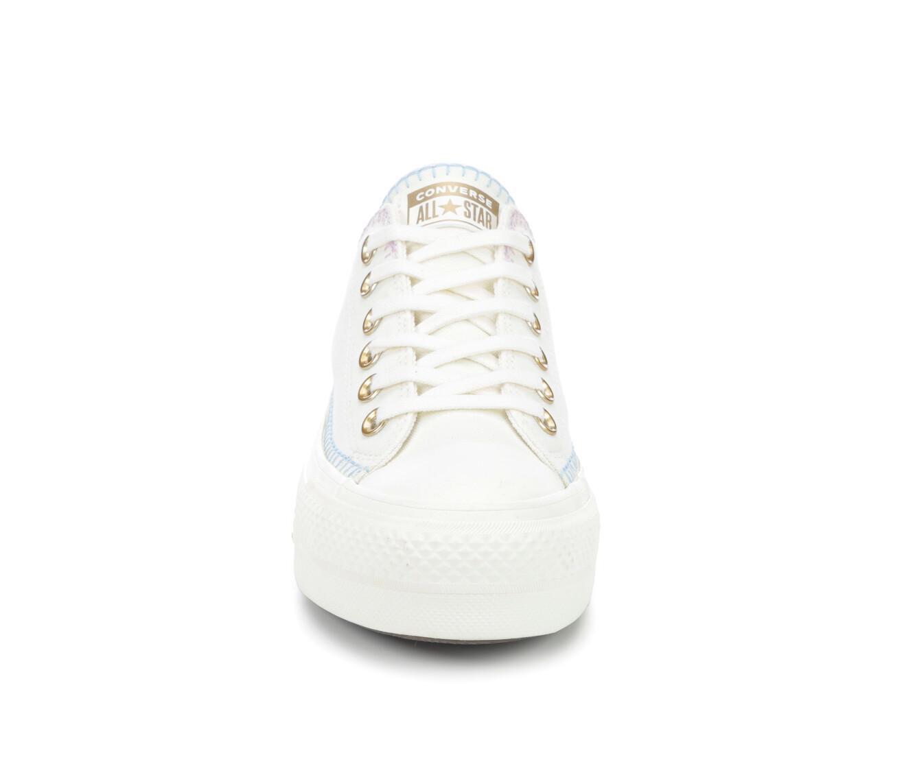 Women's Converse Chuck Taylor All Star Stitch Lift Ox Sneakers Product Image