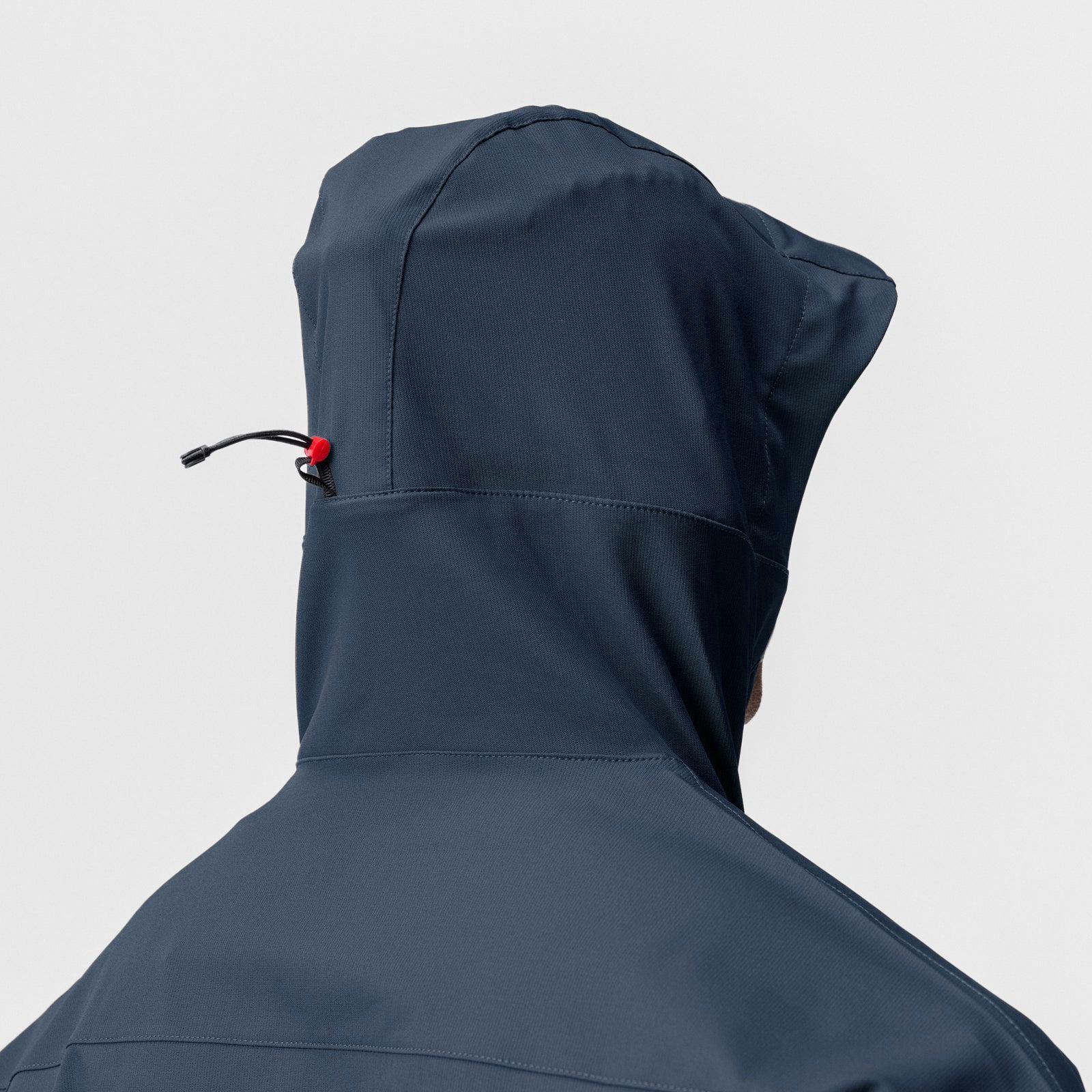 0717. Weather-Ready Anorak Jacket  - Navy Product Image