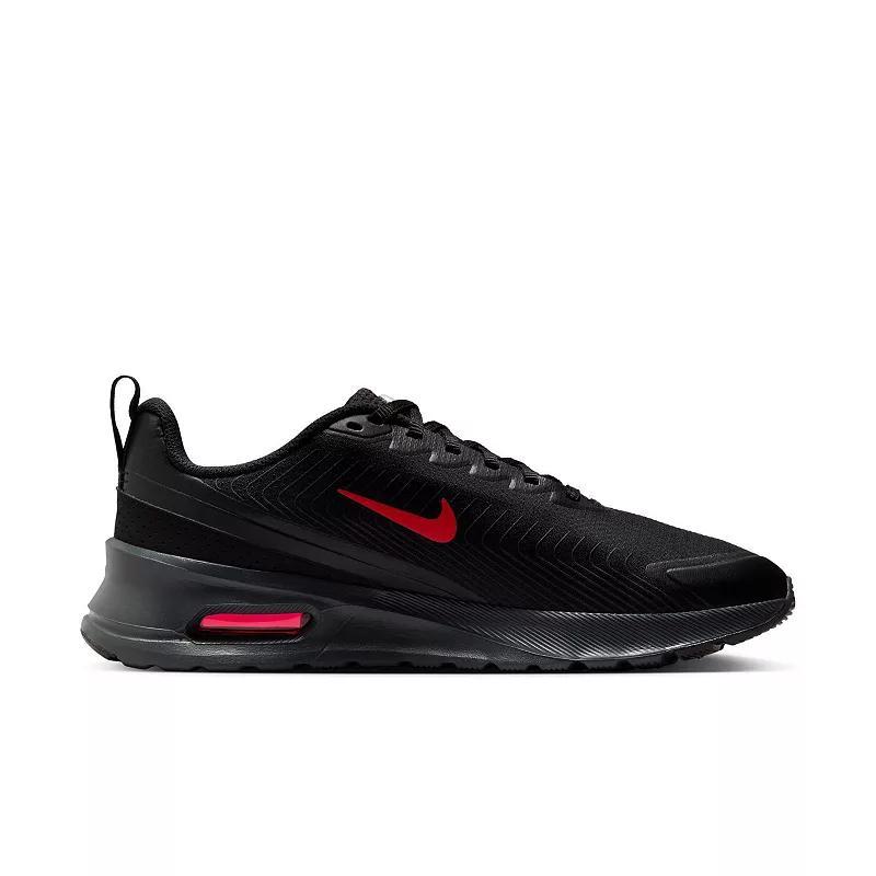 Nike Air Max Nuaxis Men's Running Shoes, Women's, Size: 12, Black University Red Product Image