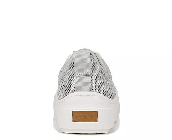 Dr. Scholl's Time Off Knit Women's Platform Sneakers, Size: 9, White Product Image
