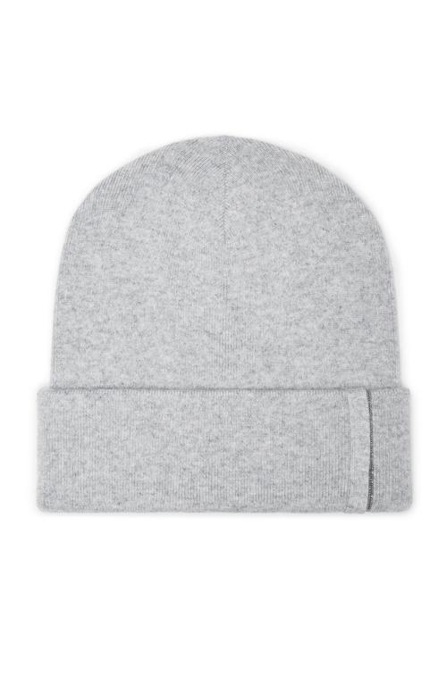 BRUNELLO CUCINELLI Knit Beanie In Pebble Product Image