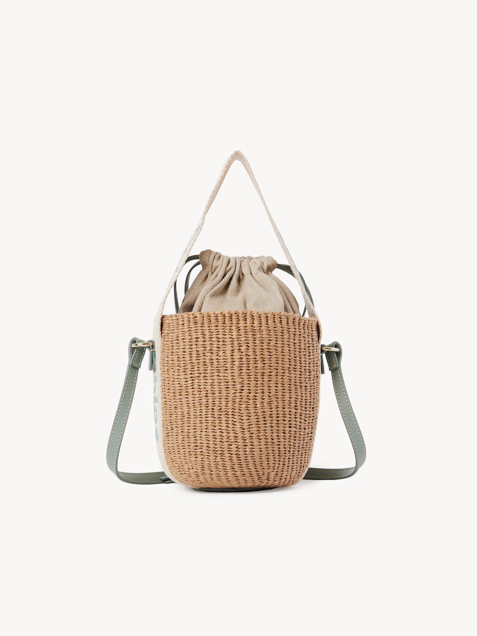 Small Woody basket in natural fibers Product Image