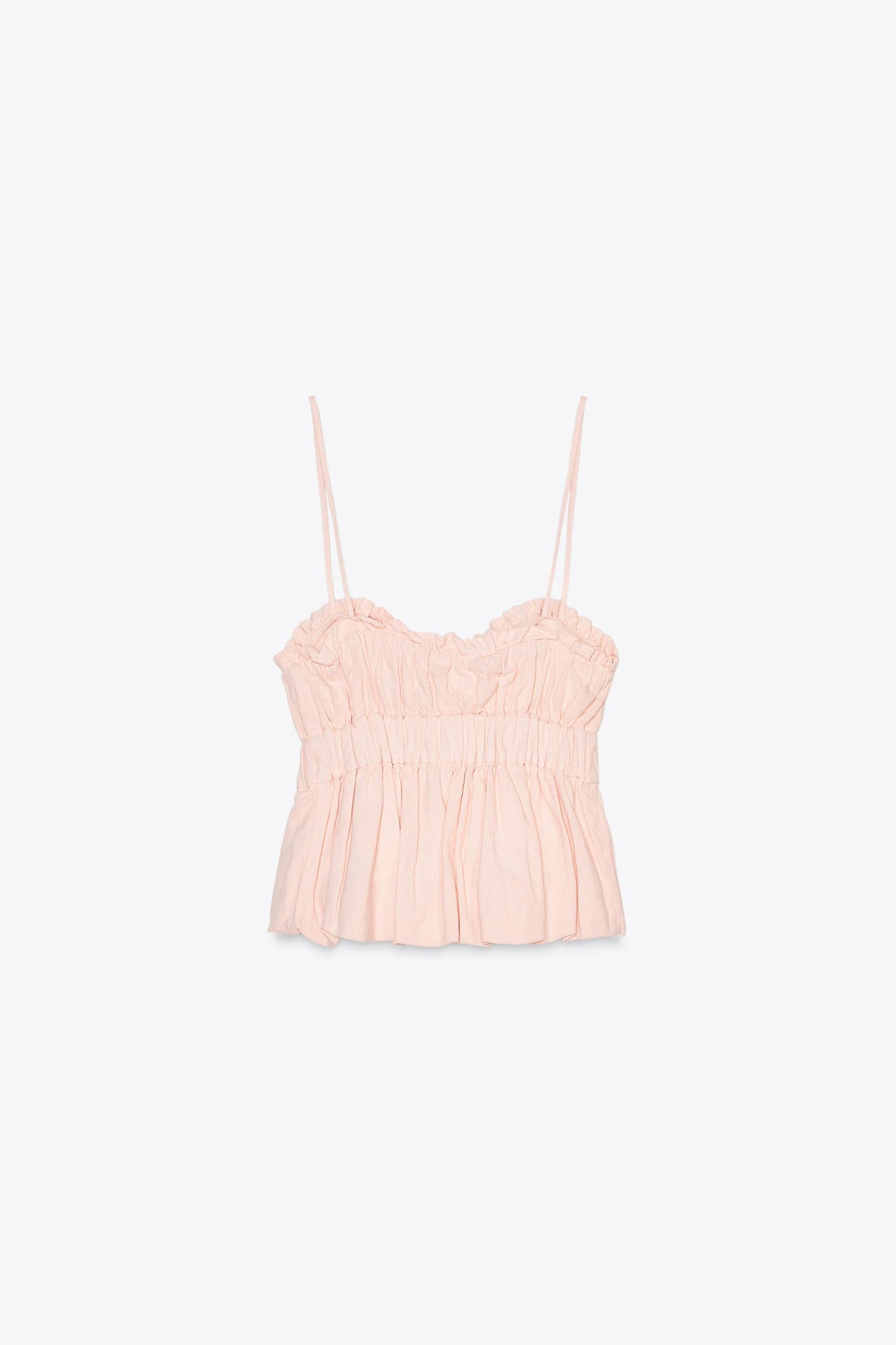 LINEN ELASTIC TOP Product Image