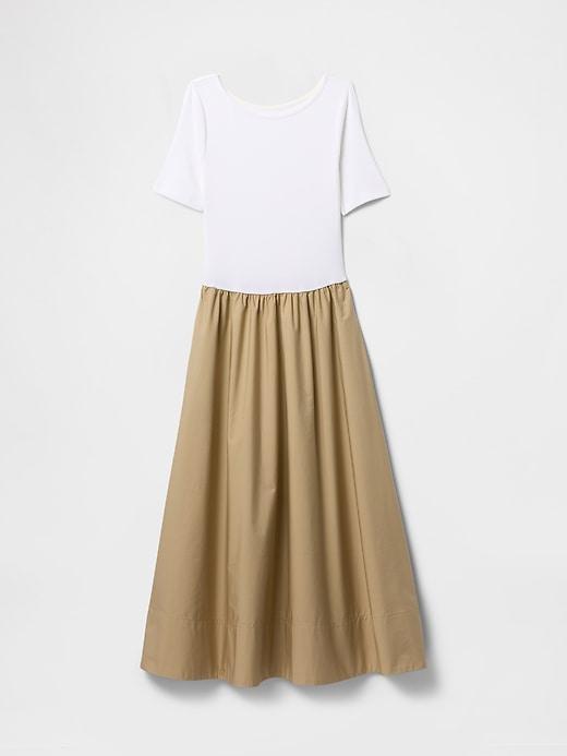 Mixed Media Modern Rib Maxi Dress Product Image