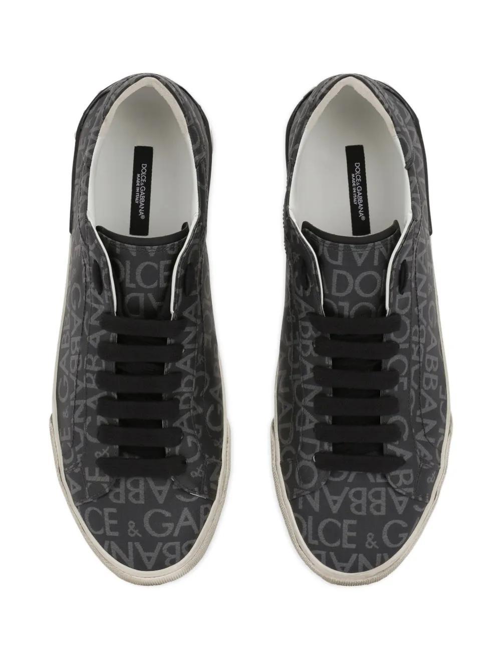 Portofino logo-print sneakers Product Image