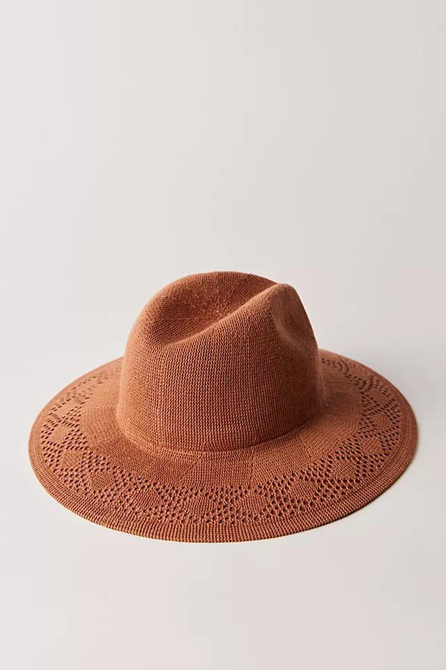 Knit Crochet Packable Fedora Product Image