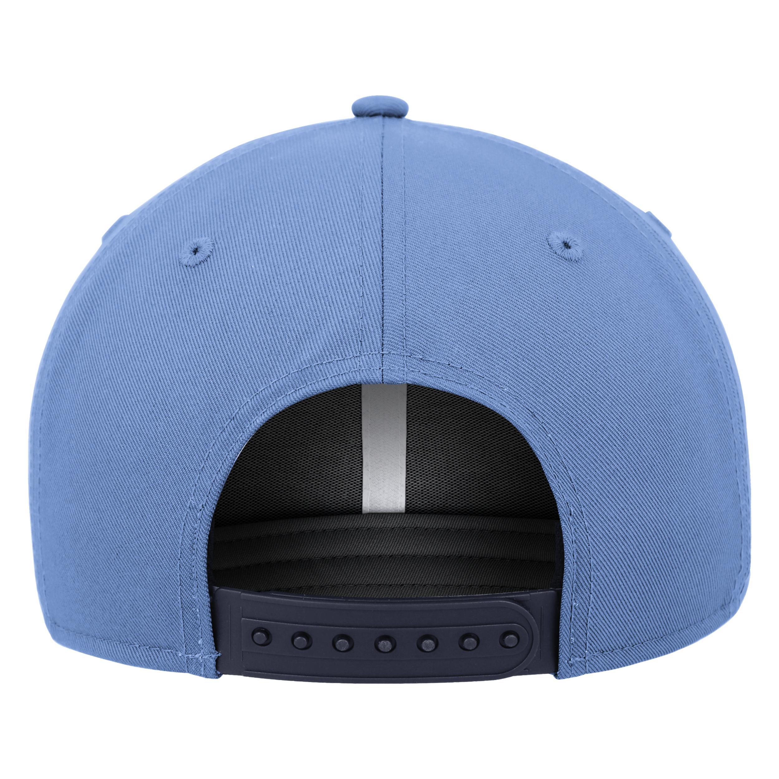 Mens Nike /Light Blue Tampa Bay Rays Classic99 Colorblock Performance Snapback Hat Product Image