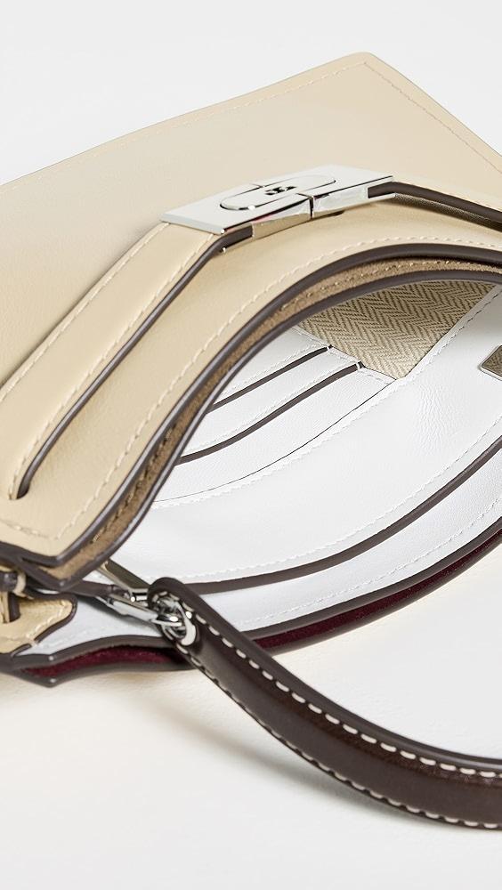 Tory Burch Lee Radziwill Pebbled Top Handle Petite Bag | Shopbop Product Image