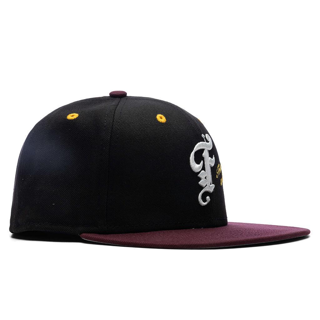 Feature x New Era AZ 5950 Fitted - Black/Maroon Male Product Image