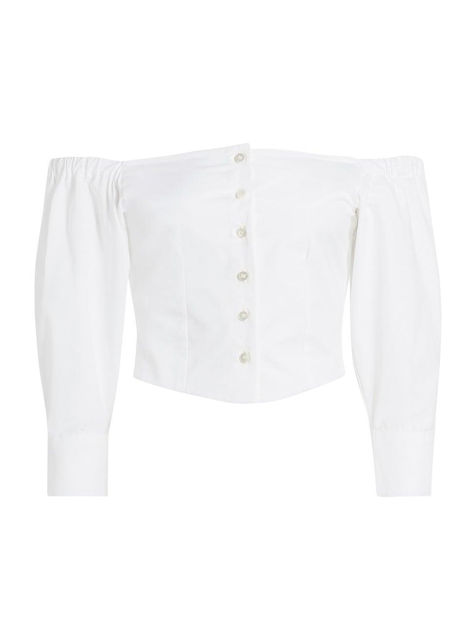 Womens Hailey Off-The-Shoulder Top Product Image