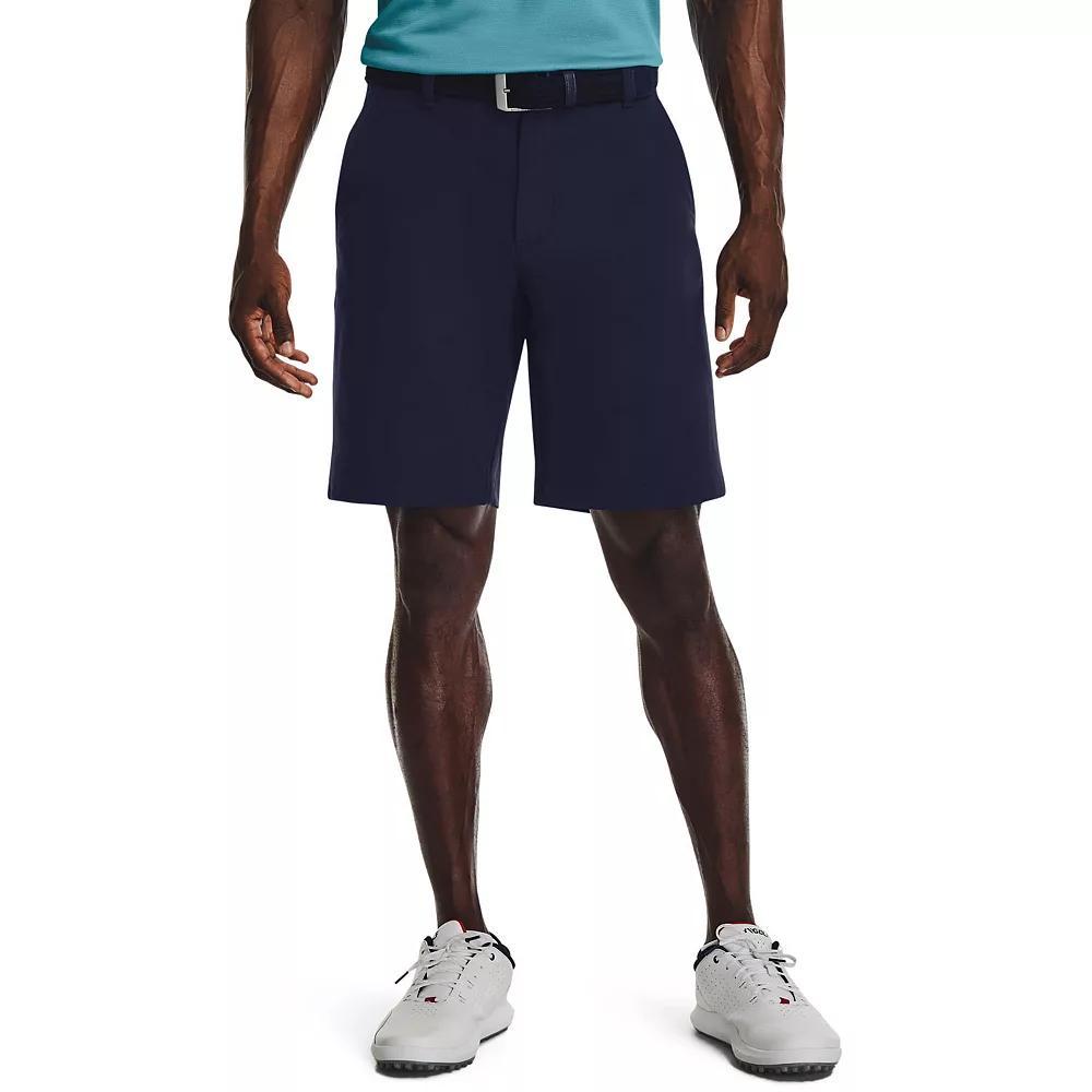 Men's Under Armour 10-in. Golf Moisture Wicking Shorts, Size: 40, Black Navy Product Image