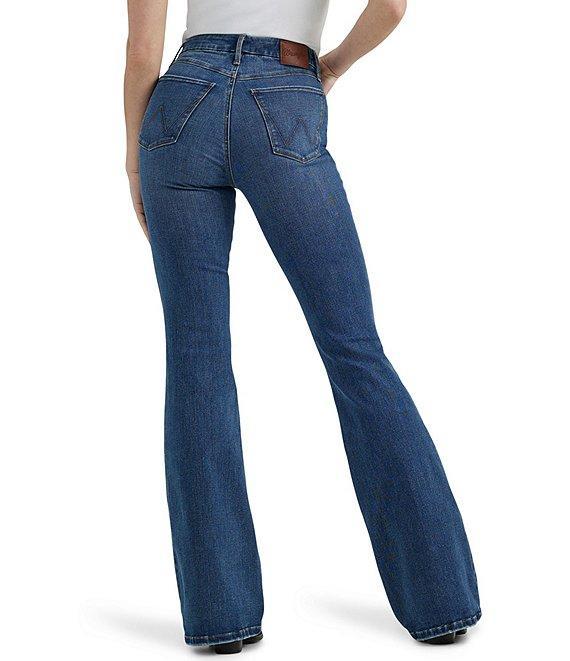 Wrangler® Bespoke High Rise Flare Jeans Product Image